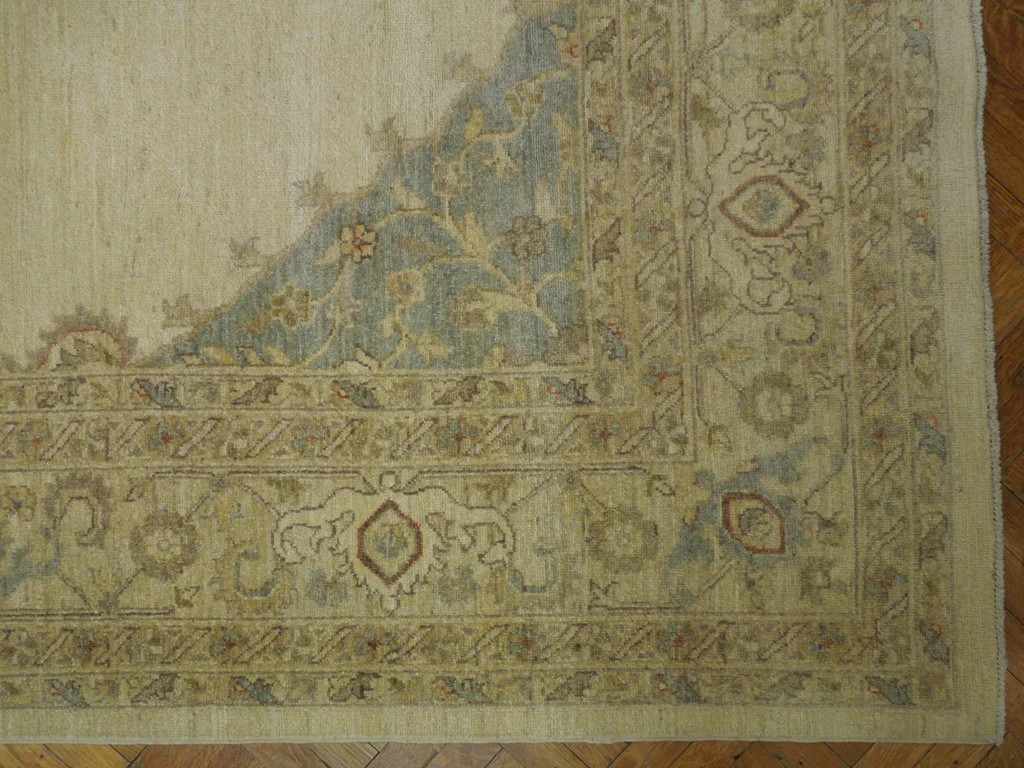 8 x 10.6 Chobi Peshawar Rug Wool #PIX-20566