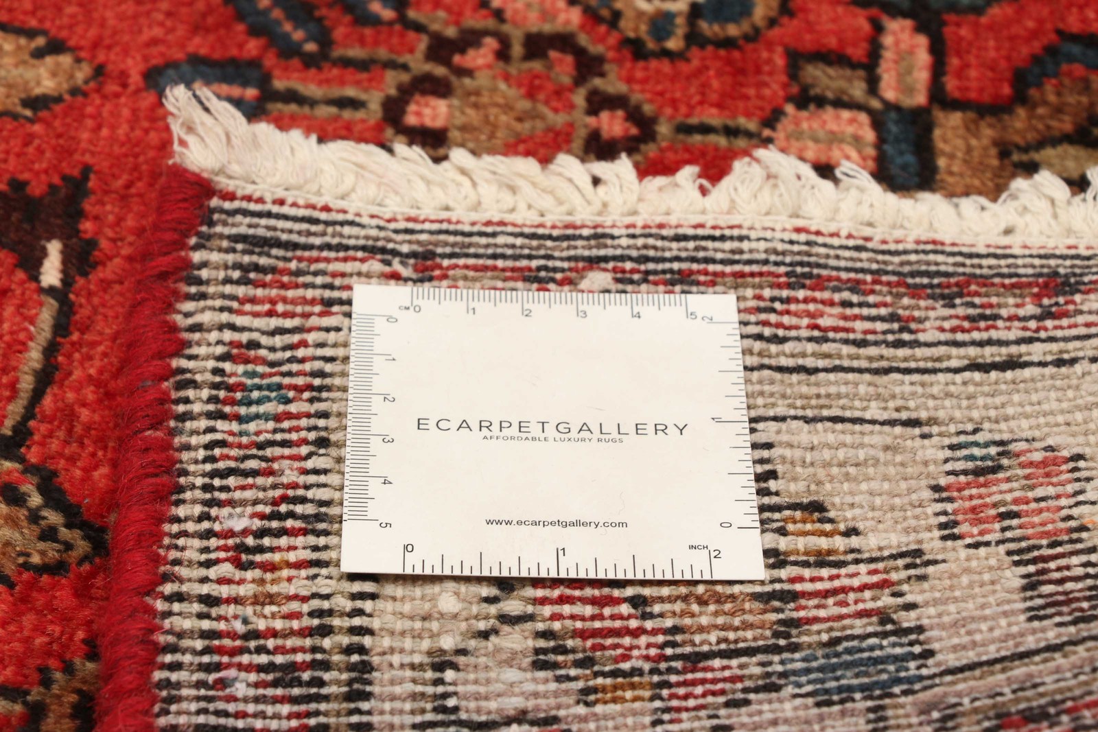 Vintage Hand-Knotted Area Rug 3’5″ x 9’6″ Traditional Wool Carpet