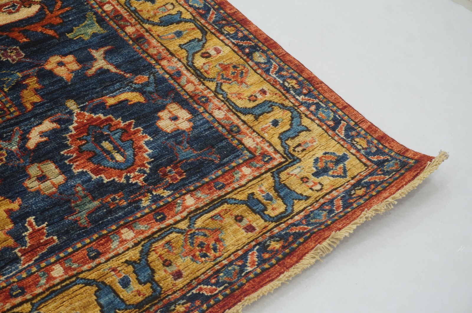 10×14 ft Red Bidjar Afghan Hand Knotted Wool Oriental Rug