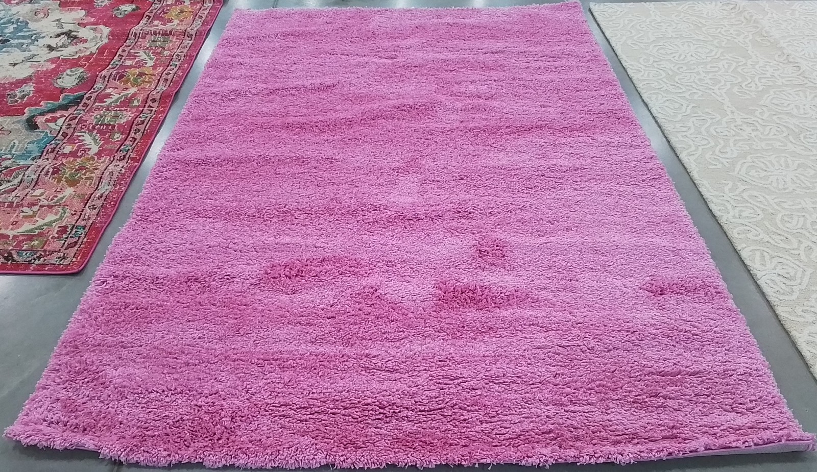 PINK 6′-7″ x 9′-6″ Flaw in Rug, Reduced Price 1172776814 SGN725-3232-7