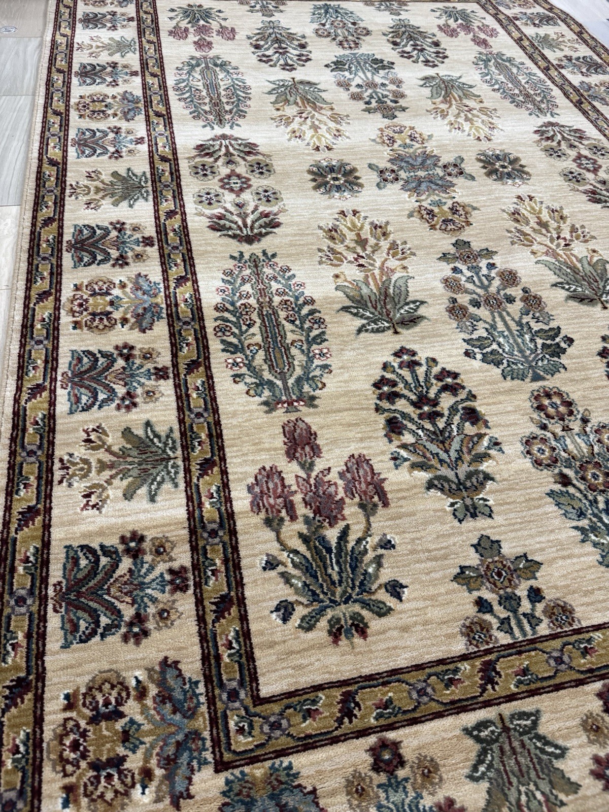 Karastan Ashara Collection Amritsar 5’9×9′ 100% New Zealand wool arearug ::NEW::