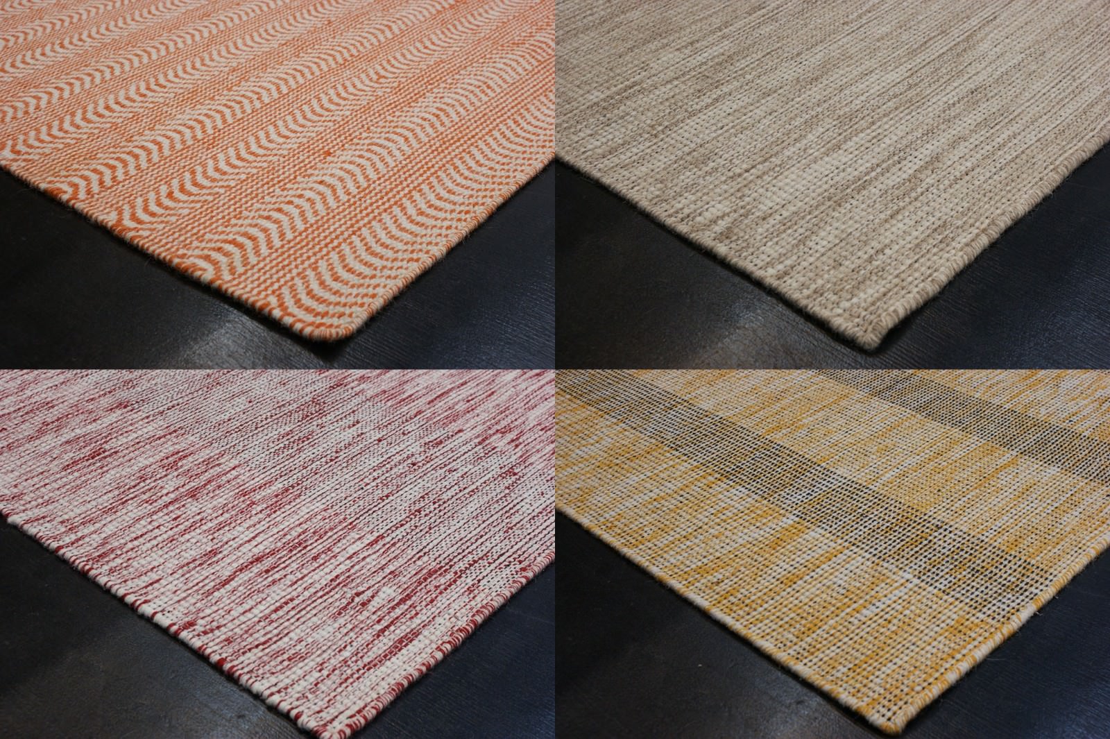 Designer Natural Kilim Carpet Handmade Virgin Wool Fine Various UK Size