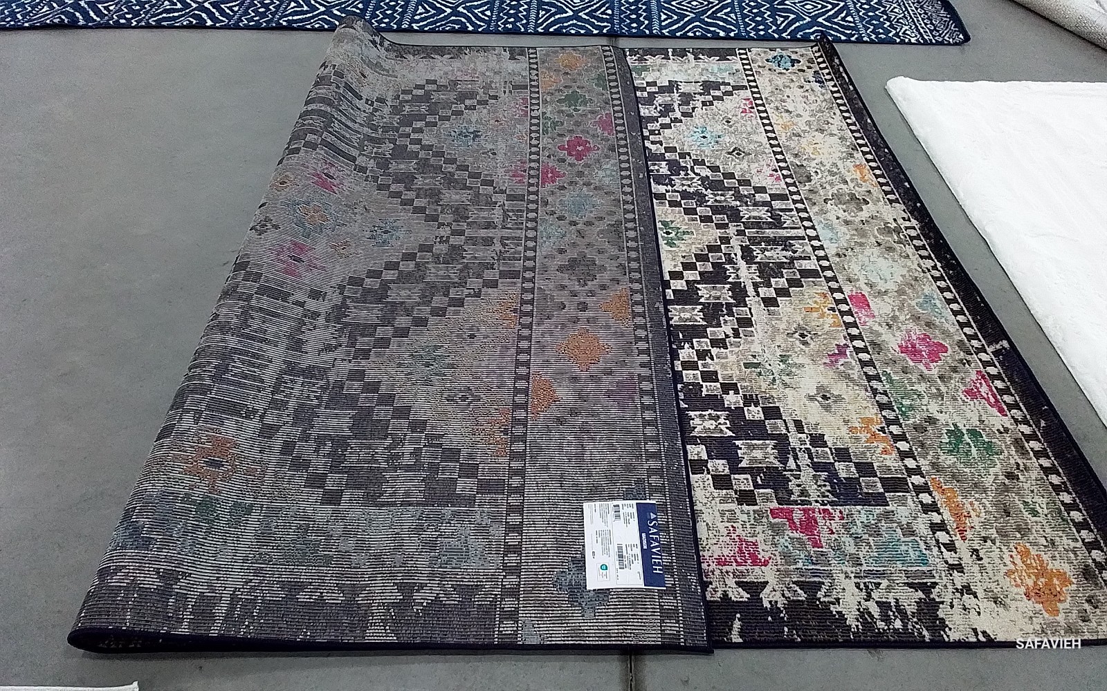 BLACK / YELLOW 8′-0″ x 10′-0″ Flaw in Rug, Reduced Price 1172785161 MAD418Z-8