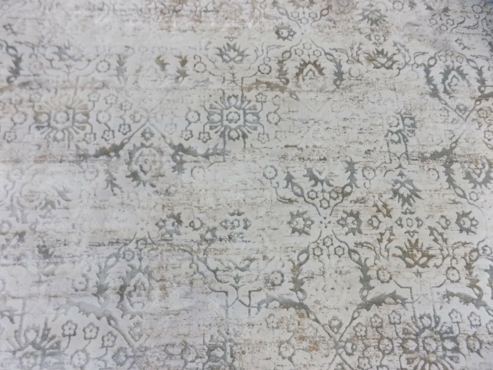 GREY / CREAM 9′ X 12′ Flaw in Rug Reduced Price 1172583254 ATF237C-9