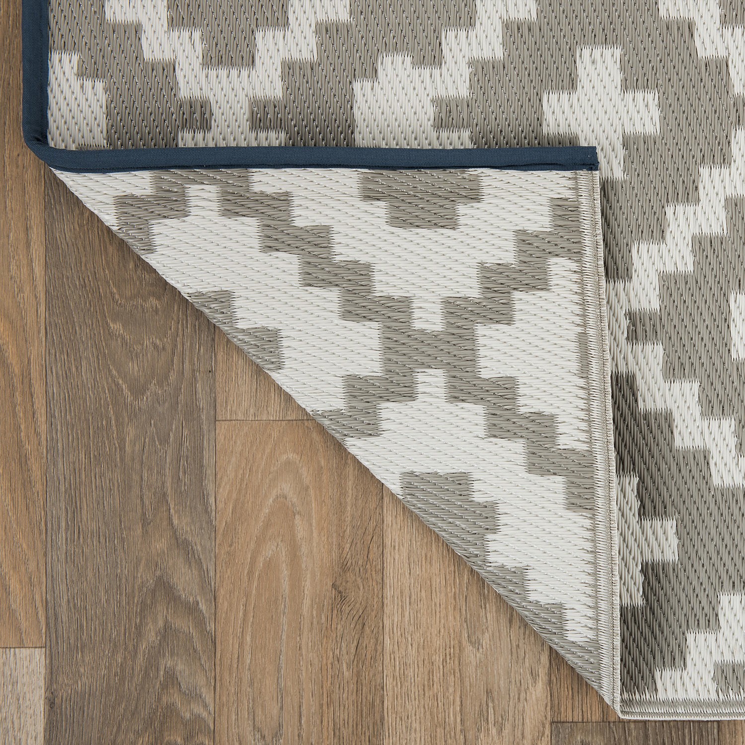 Rugshop Indoor Outdoor Rugs Trellis Geometric Reversible Plastic Patio Rugs 3×5