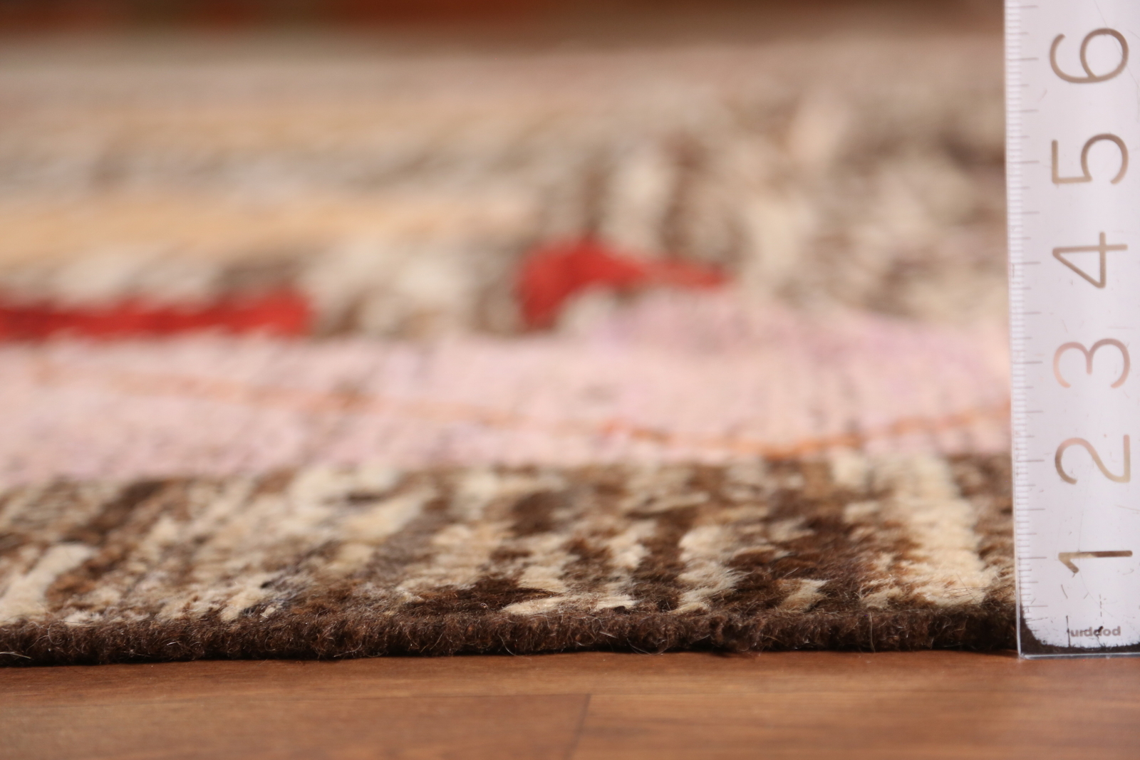 Unique Luxury Hand-Knotted Moroccan Brown Living Room Large Rugs 11×13 ft
