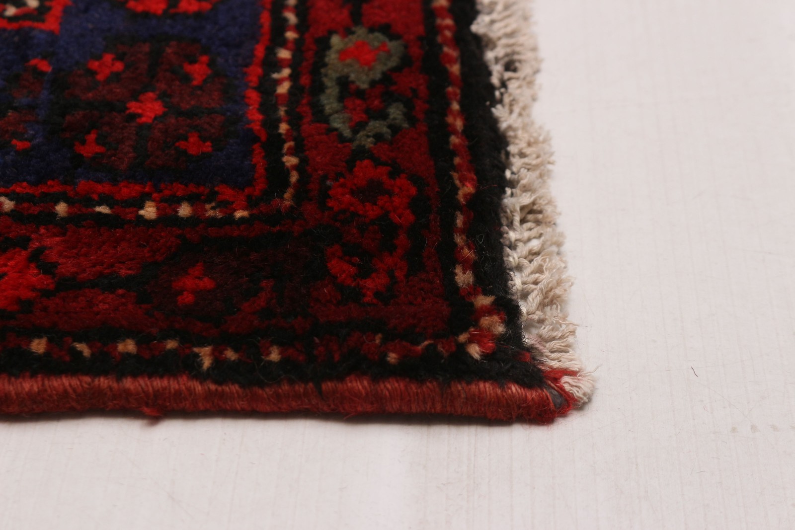 Traditional Vintage Hand-Knotted Area Rug 3’5″ x 6’11” Oriental Wool Carpet
