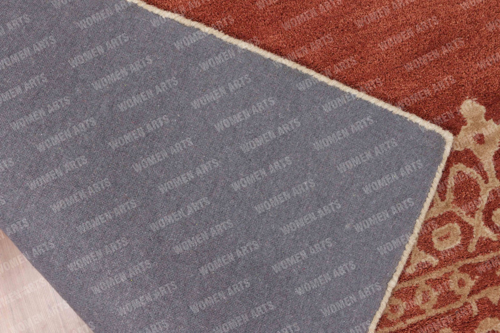 Womens Weavers new Desa Red handmade Tufted Wool Rug (No Additional Fees)
