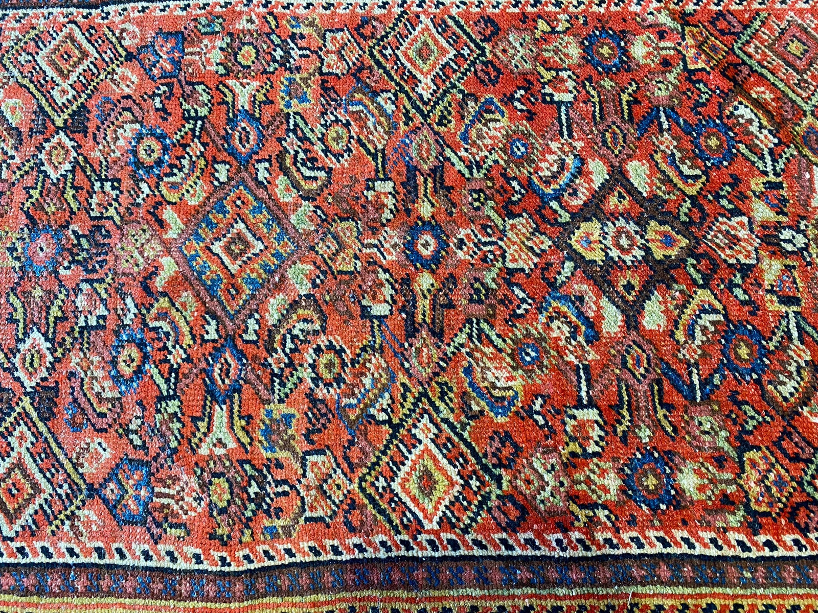 6.4 x 17.2 Antique Perrsian Tribbal Rug Gallery Size #PIX-2348