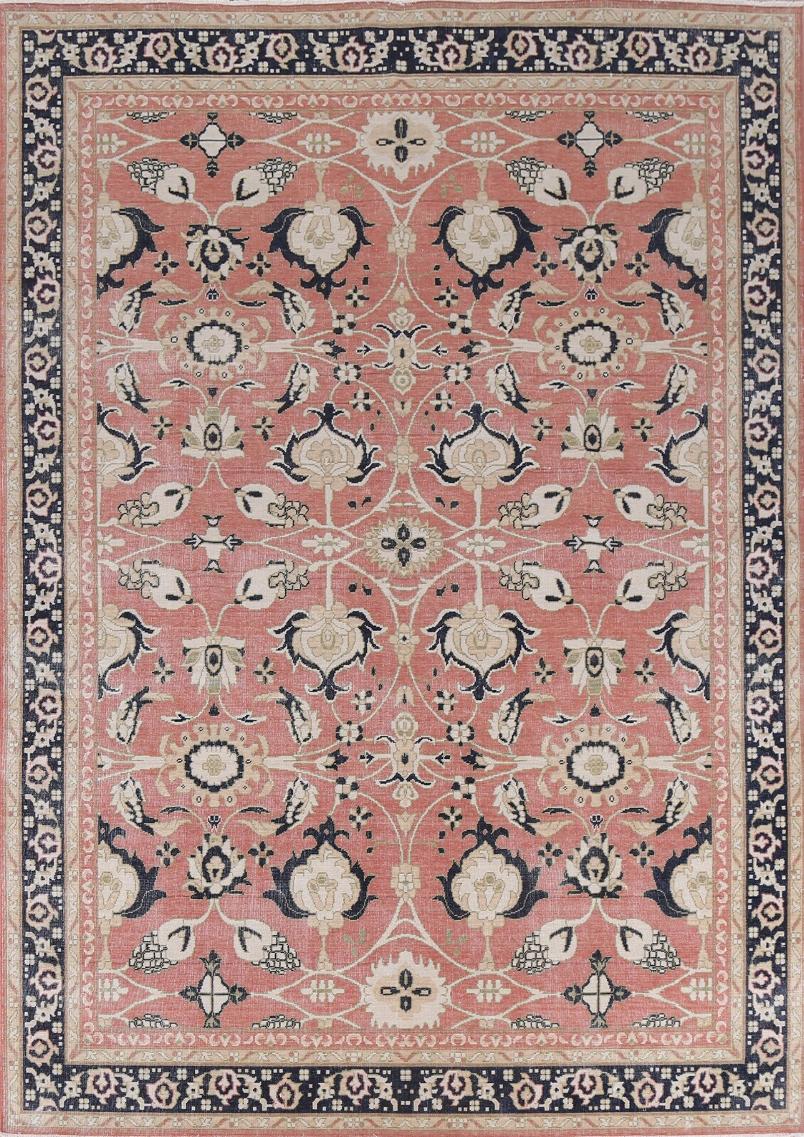 Floral Sultanabad Ziegler Traditional 8×10 ft Area Rug Turkish Wool Hand-knotted