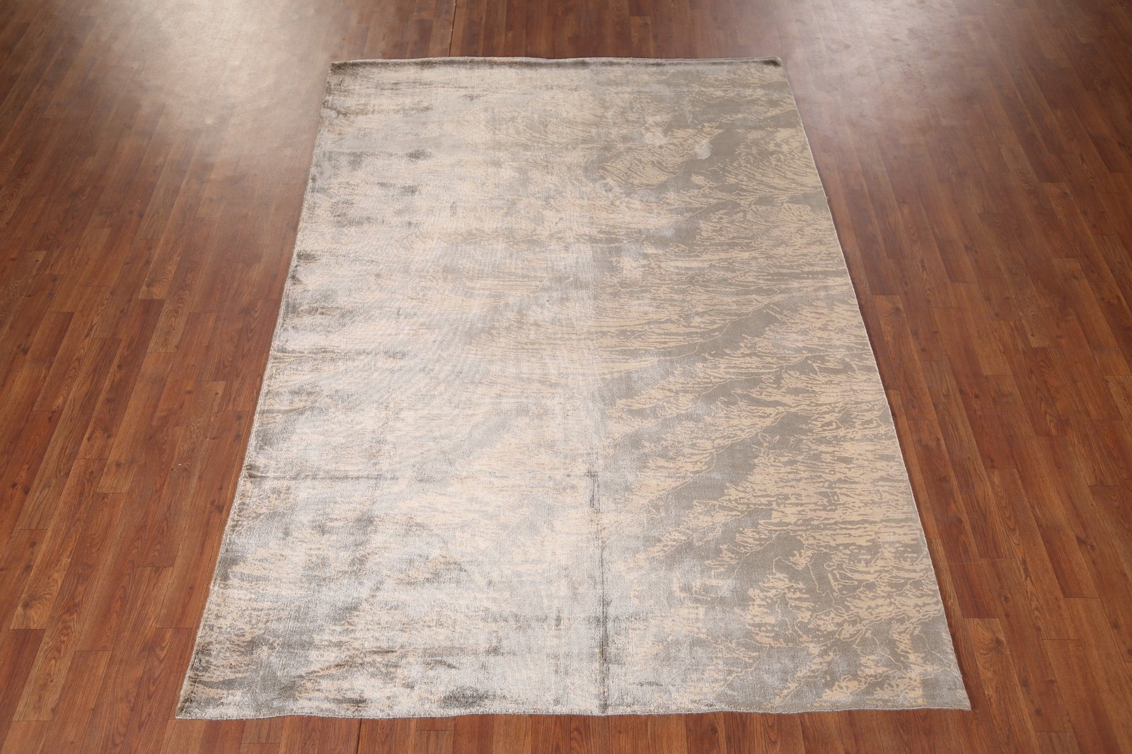 Hand-Knotted Wool Abstract Area Rug 6×8 Contemporary Home Decor Modern Rug