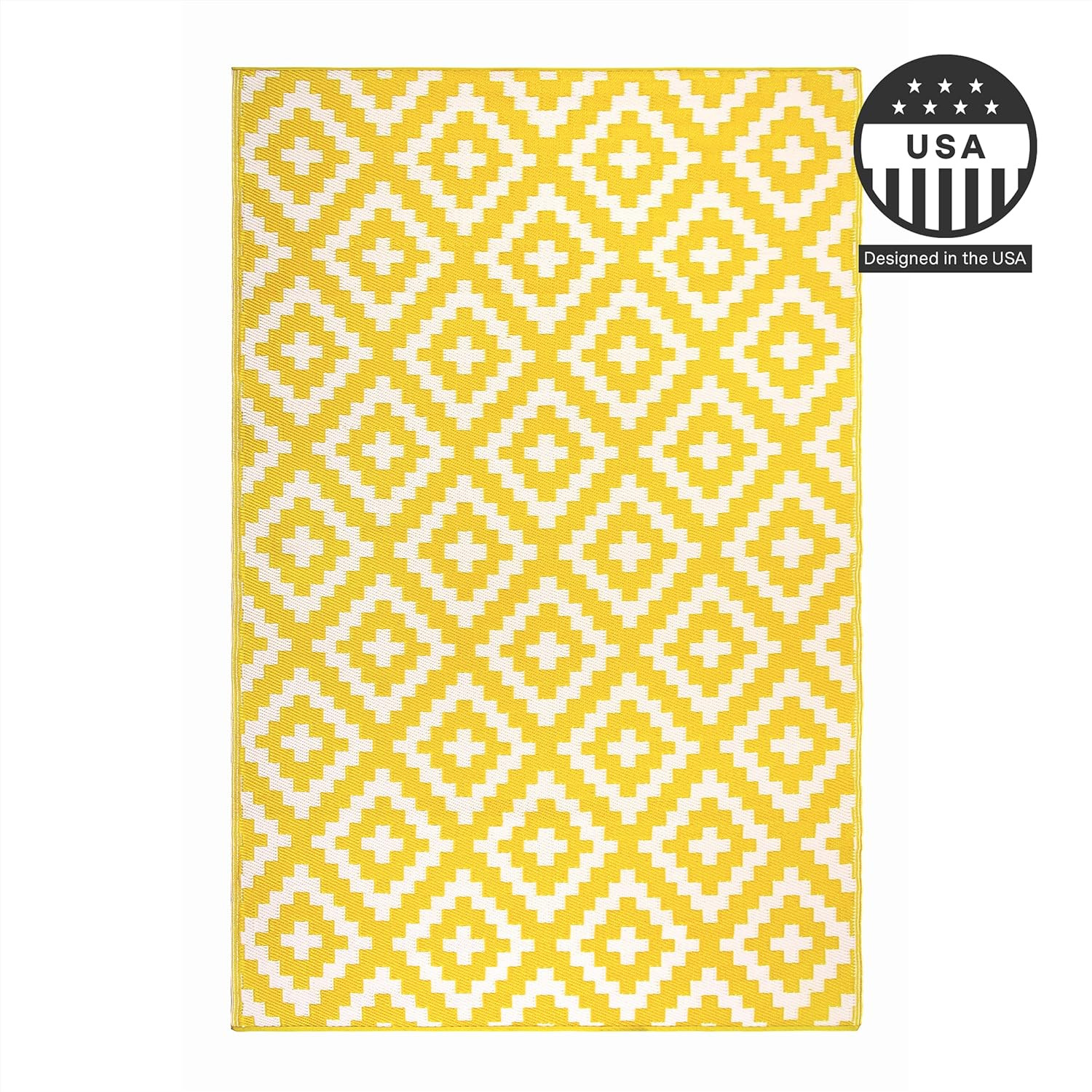 Outdoor Rug – Waterproof, Fade Resistant, Reversible – Premium Recycled Plastic
