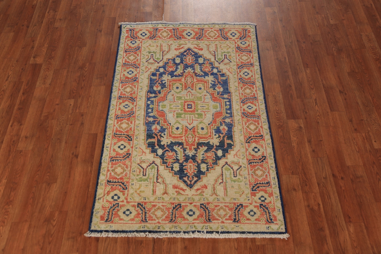 Classic Luxury Hand-Knotted Heriz Serapi Pakistani Rug 3×5 ft