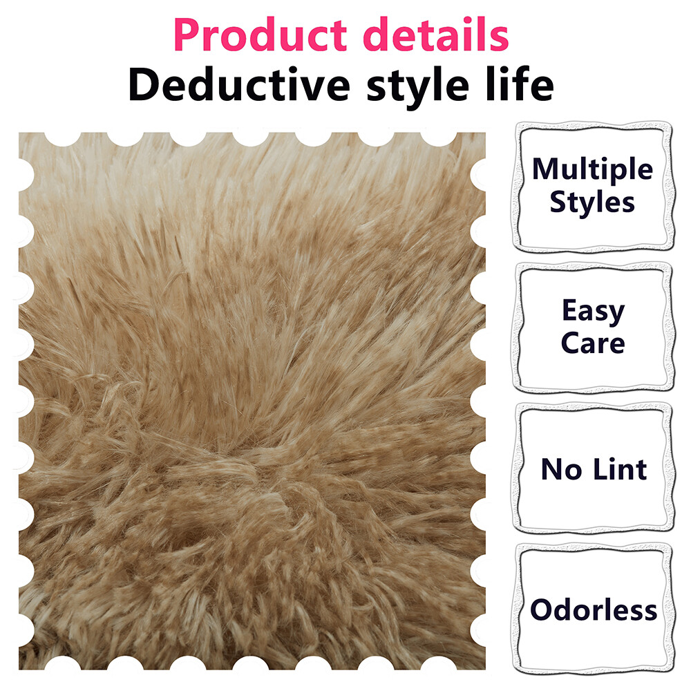 Carpet Plush Tie-dye Mats Beautiful Shaggy Rugs Bedroom Floor Fluffy Area Rugs