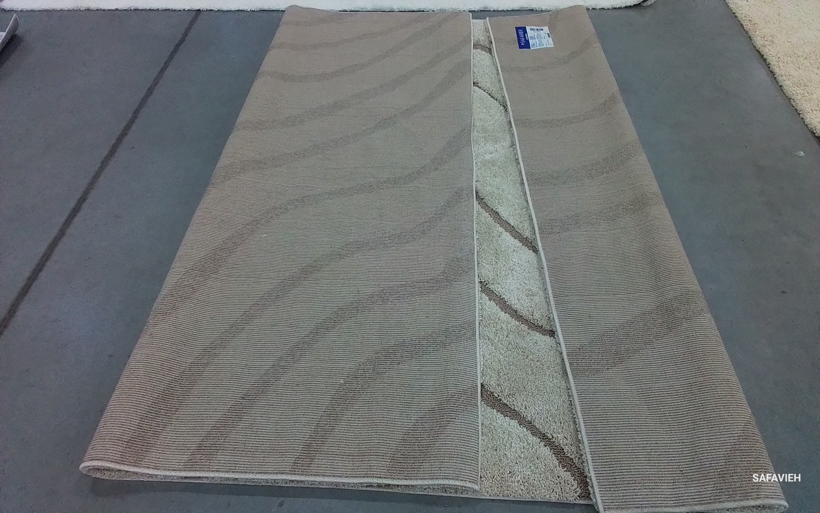 CREAM / BEIGE 8′-0″ x 10′-0″ Stained Rug, Reduced Price 1172783467 SG472-1113-8