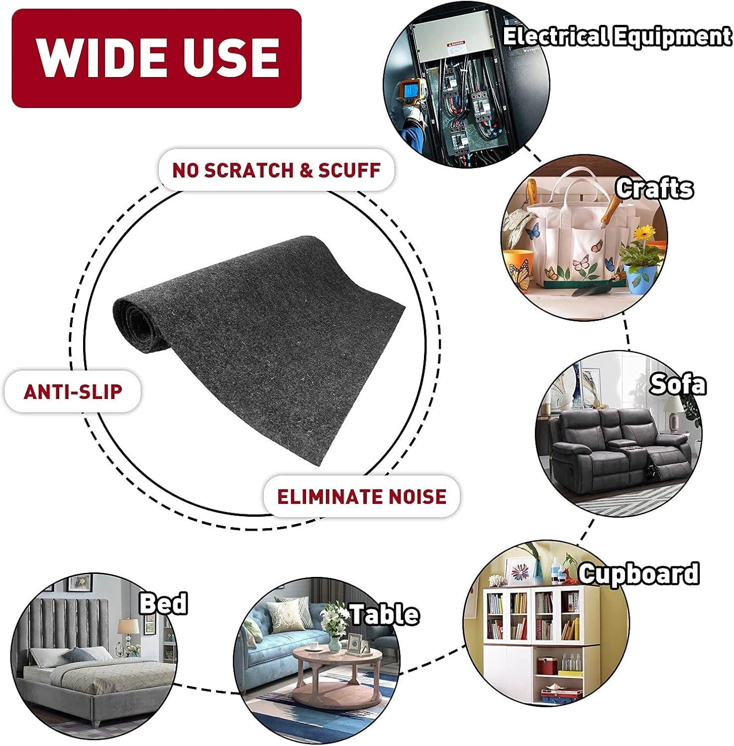 40×70 Inch Polyester Carpet Liner for RV Boat Truck Speaker Box Door Liner Gray