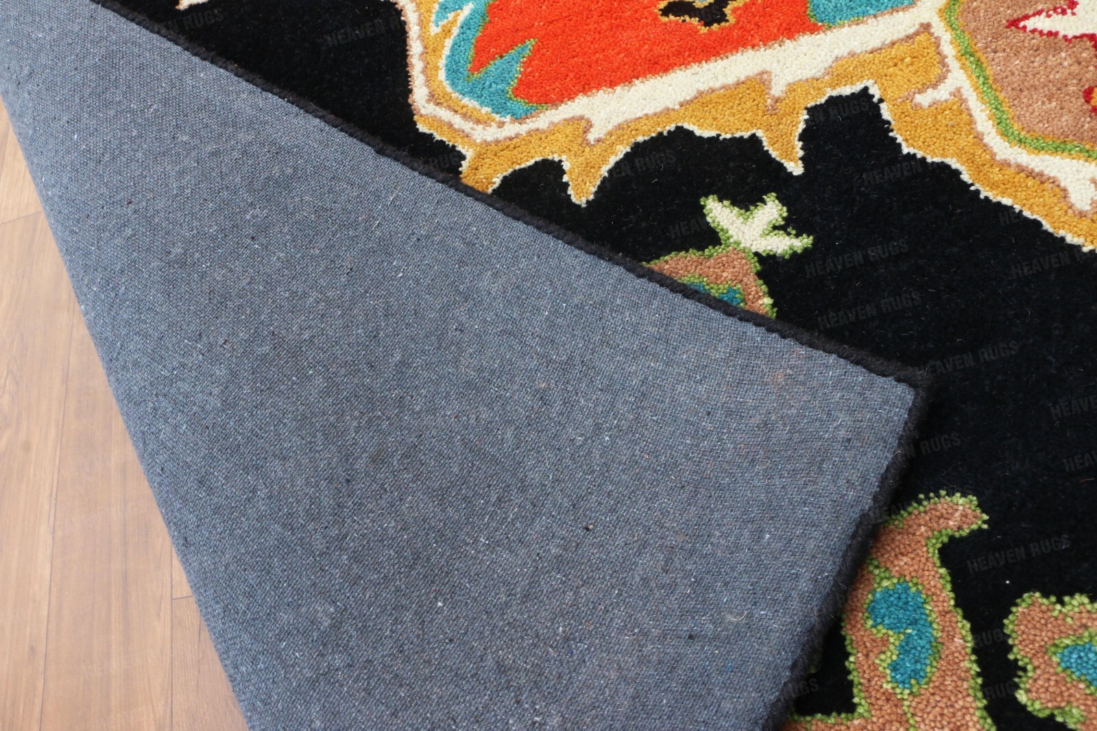 Handmade Sultanabad Multi Blue Tufted Wool Rug & Carpet Without Tariff &duty