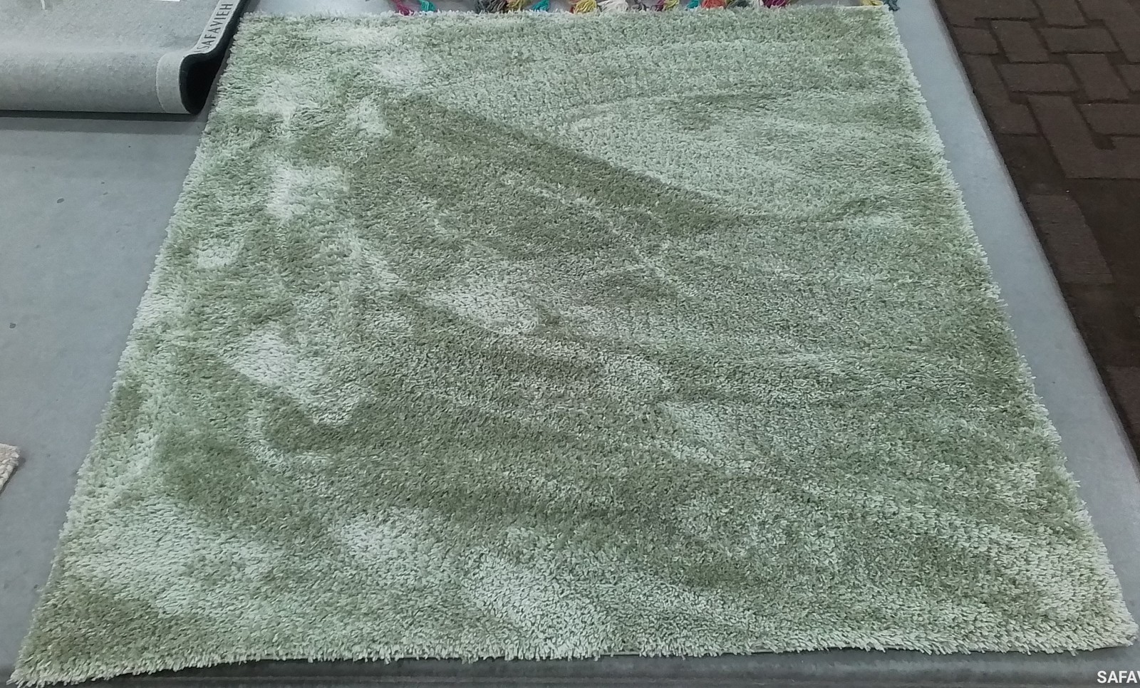 SAGE 5′-0″ x 5′-0″ Pulled Thread Rug, Reduced Price 1172797993 THO670W-5SQ