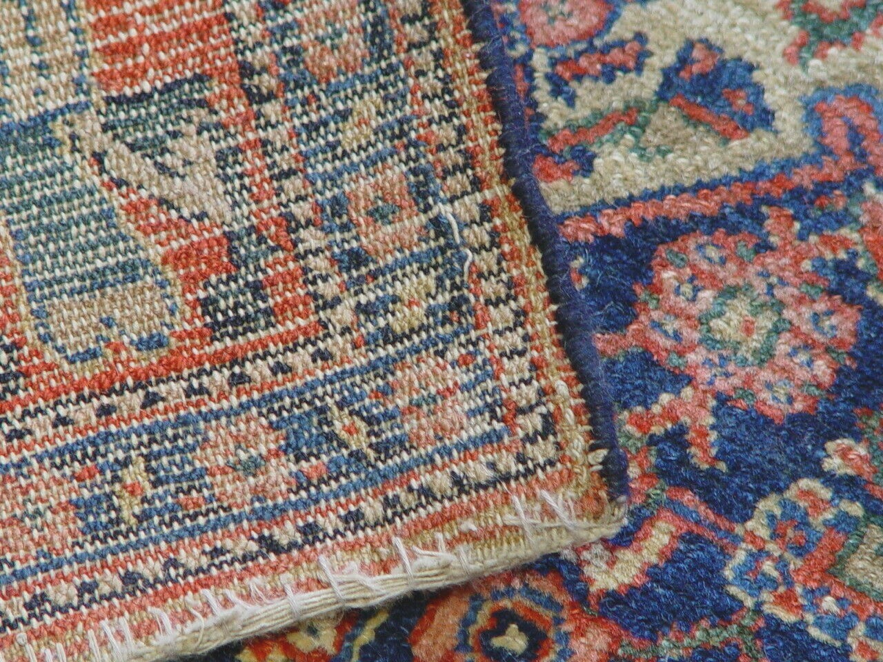4’6″x6’6″ Antique 1850s Sennehh Lions Kurdish Hand Knotted Wool Oriental Rug