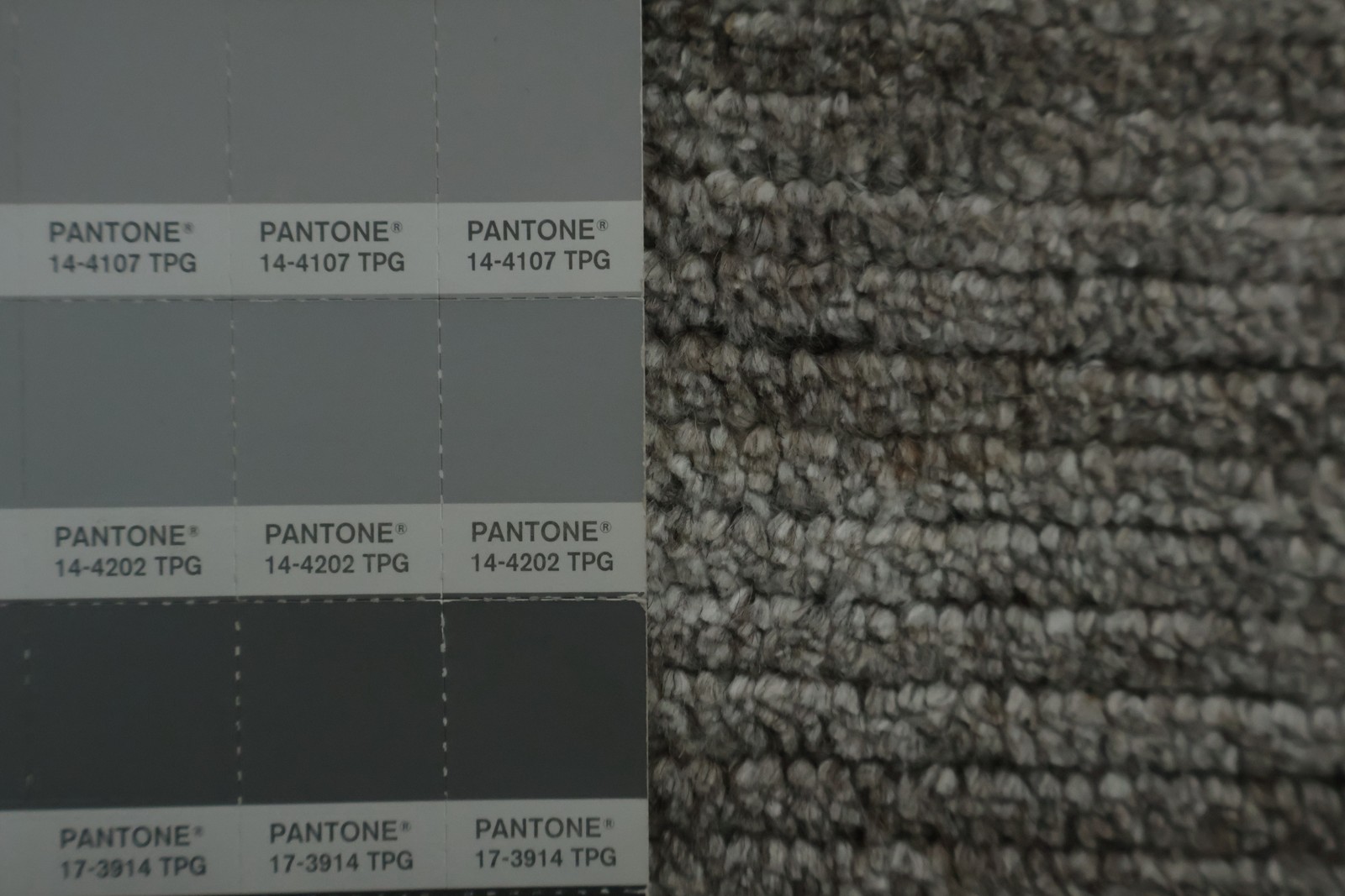 Contemporary Gray Rug Handmade Wool Modern with Subtle Linear Design 4×6