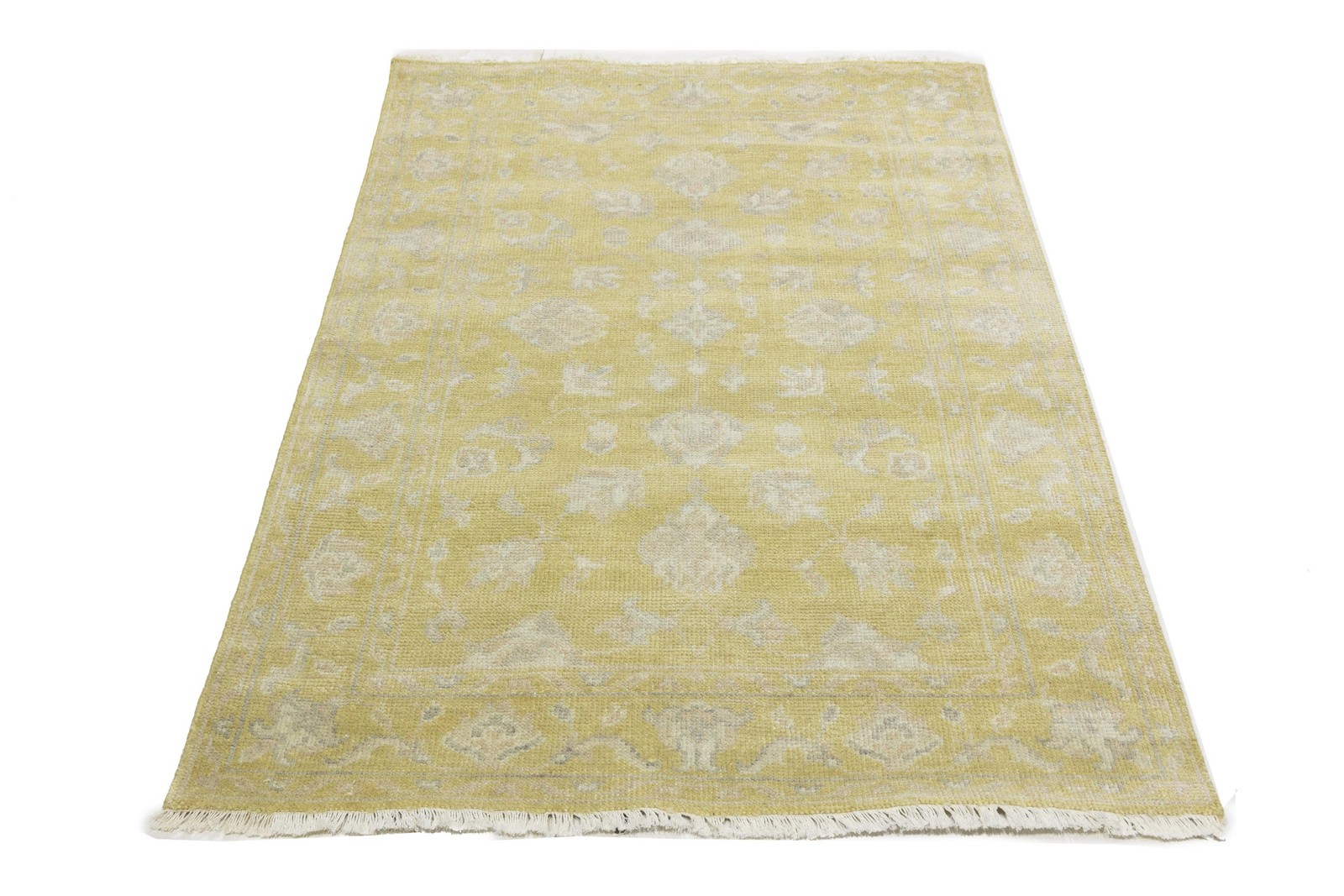 Floral Transitional Wool Oriental Area Rug Bedroom Decor Carpet 4x6ft