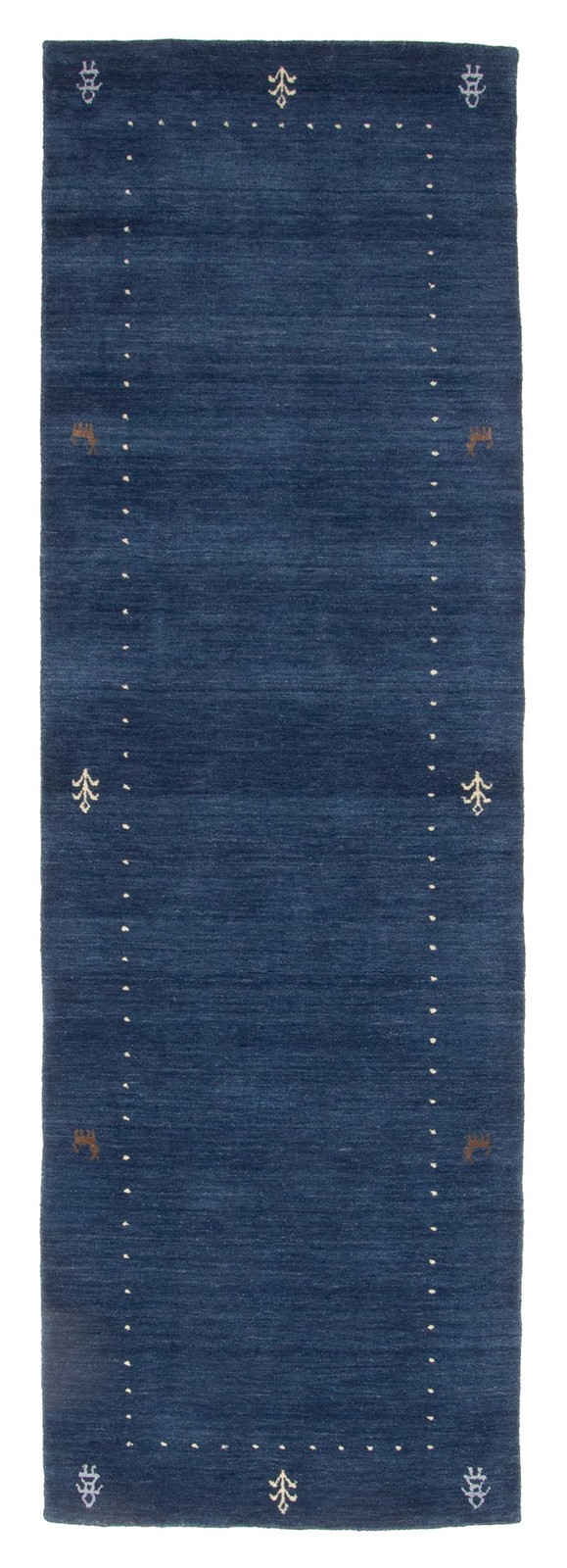 Hand loomed Area Rug 2’6″ x 8’0″ Traditional Wool Oriental Carpet