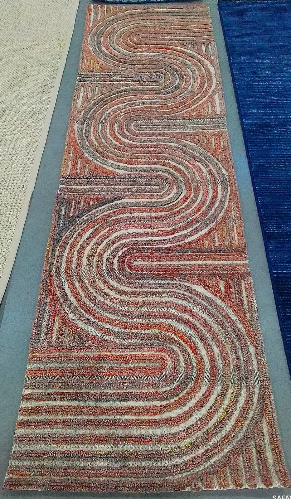 RUST 2′-3″ x 8′-0″ Back Stain Rug, Reduced Price 1172797090 SHA301P-28