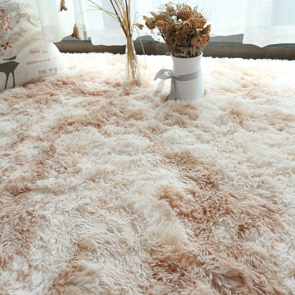 Soft Tie-Dye Area Rugs Fluffy Living Room Carpets Christmas Gift Many Size/Color