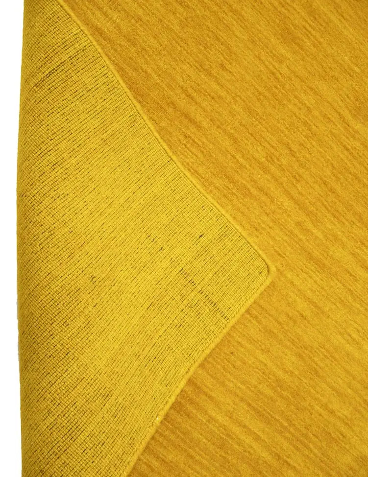 Tribal Pictorial Style Gold Gabbeh 6X9 Modern Rug Contemporary Wool Decor Carpet