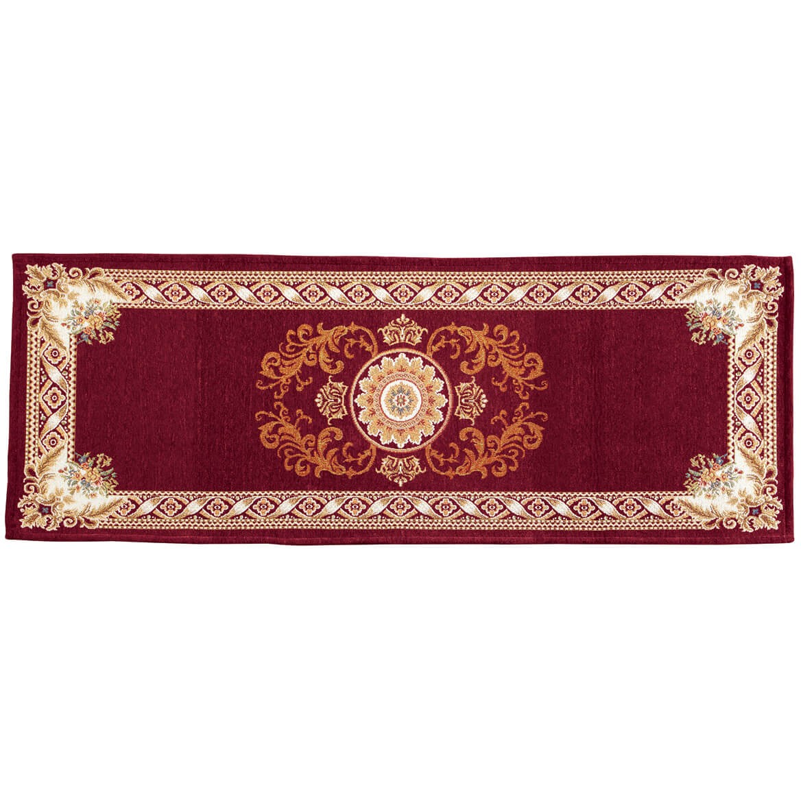 Regency Non-Slip Rug by OakRidgeTM, Chocolate, 20″ x 30″