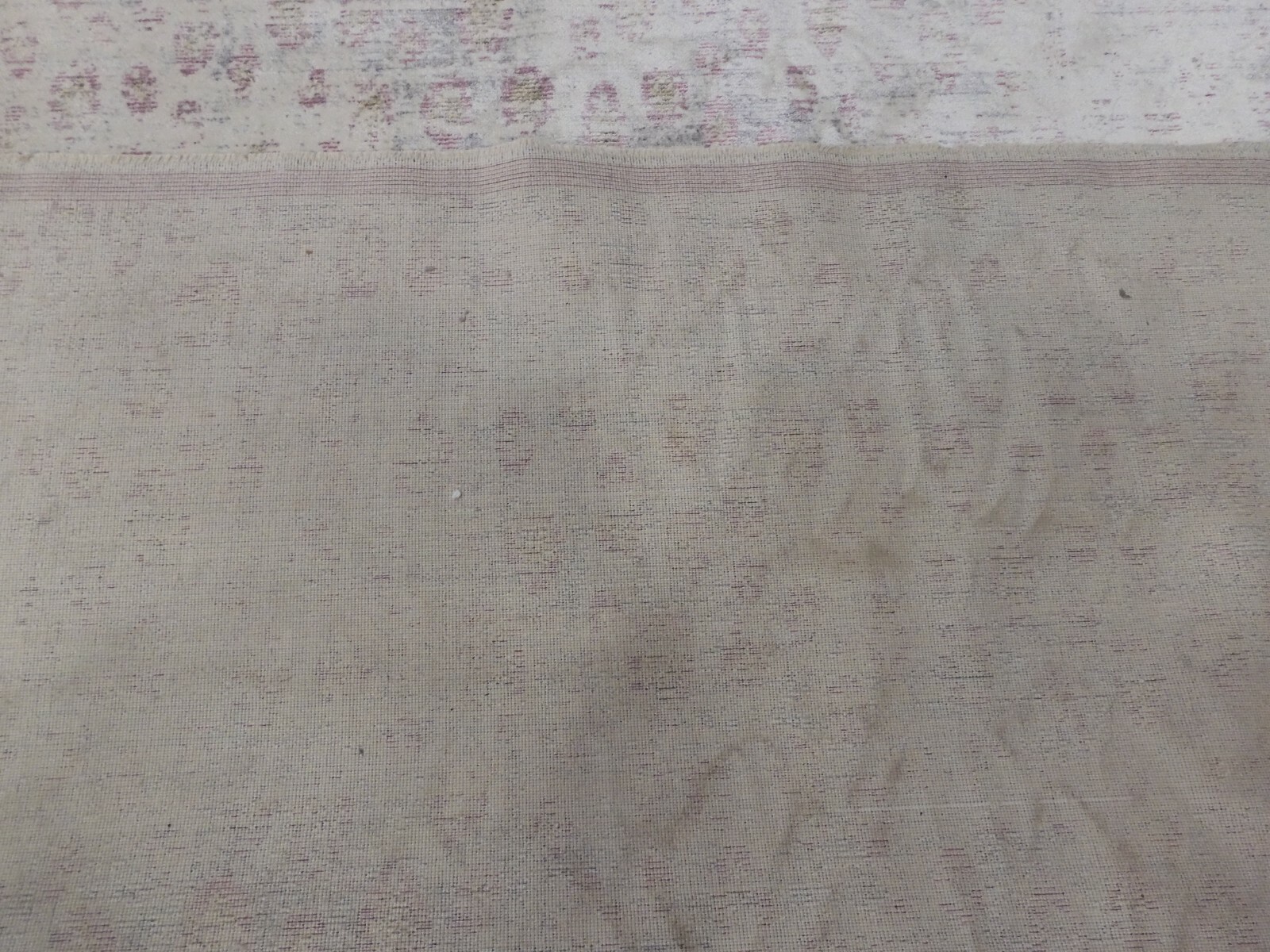 PINK / CREAM 5′ X 7′ Stained Rug, Reduced Price 1172625570 ILLB739U-57