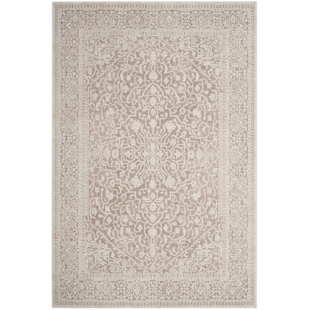 SAFAVIEH Reflection Collection RFT670A Beige / Cream Rug
