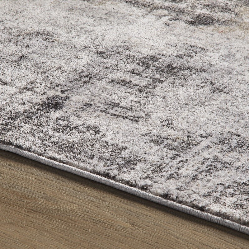 Tufted Abstract Indoor Runner Rug Soft Durable Stain Resistant Low Pile New