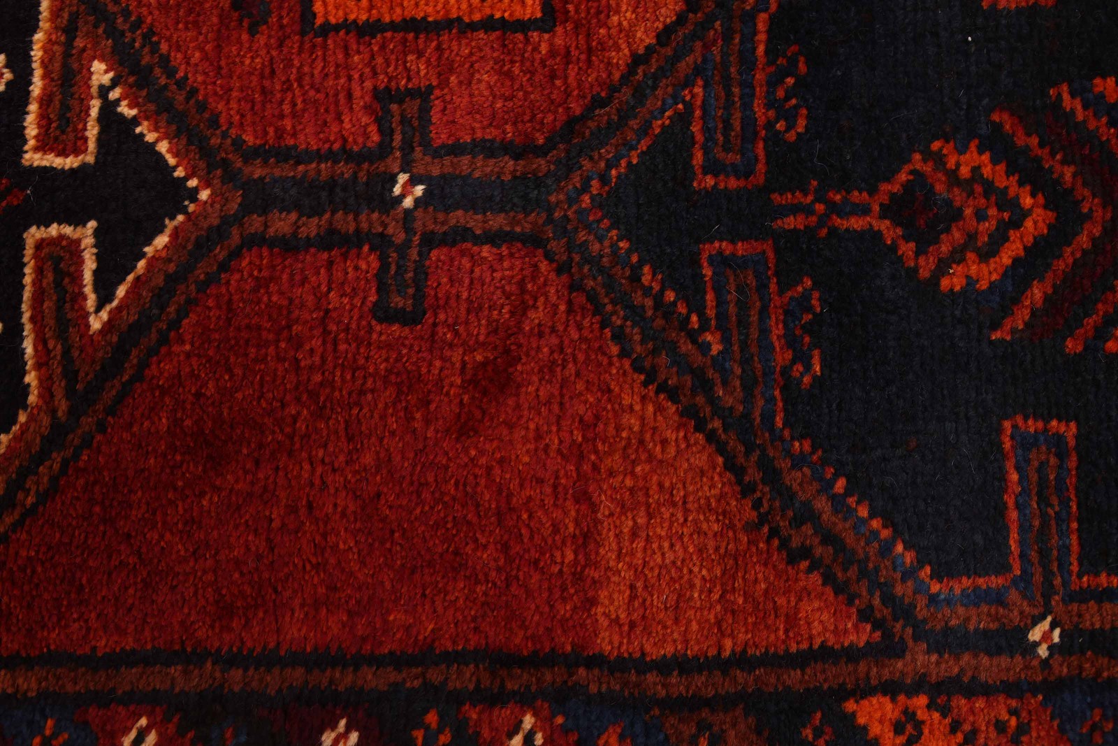 4’1″ x 13’4″ Vintage Hand-knotted Runner Rug Traditional Oriental Wool Carpet