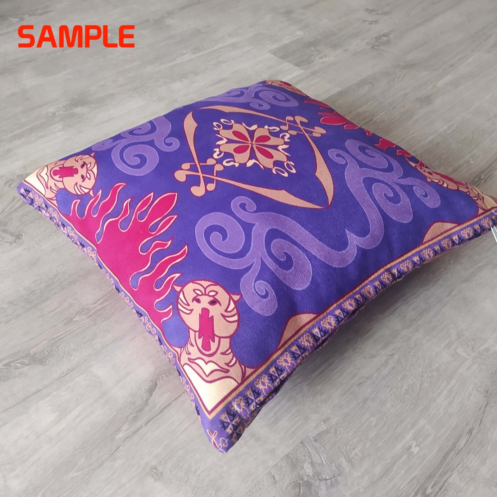 Celestial Cat Pillow Cover, Mystical Feline Decor, Moon and Stars Cushion, Witch