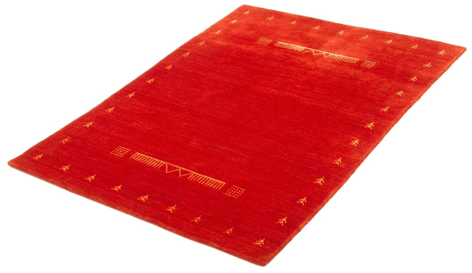 Traditional Dark Red Hand loomed Area Rug 3’11” x 5’9″ Oriental Carpet