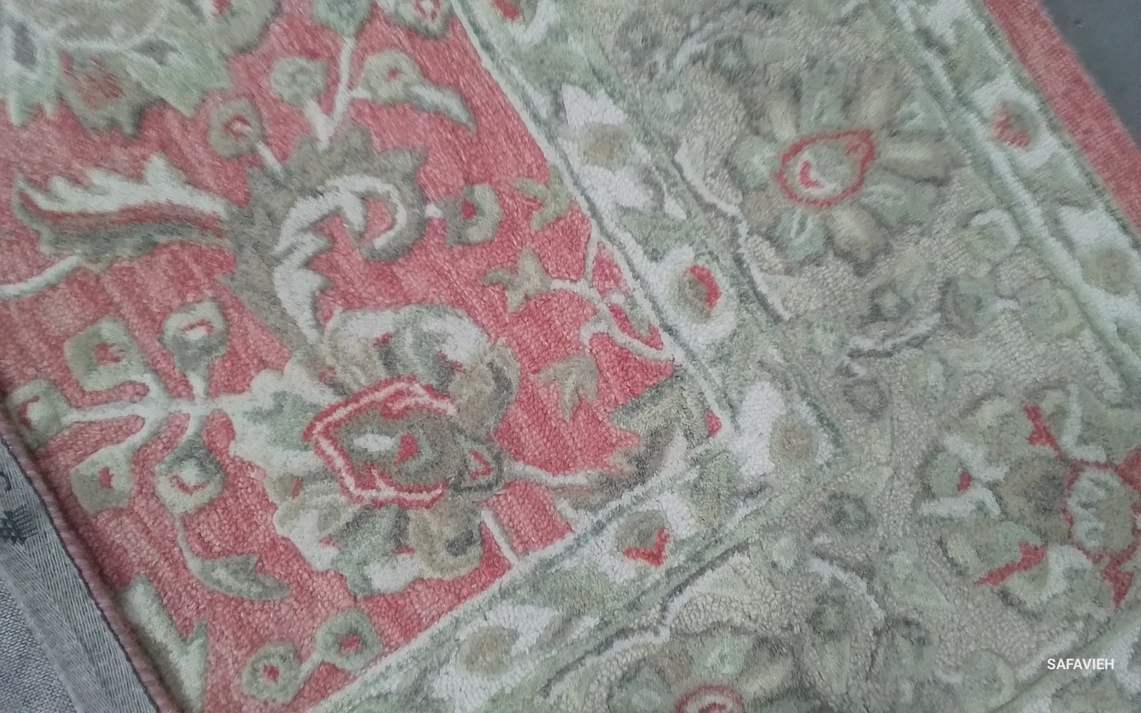 PINK / BEIGE 8′-0″ x 10′-0″ Back Stain Rug, Reduced Price 1172802476 GLM628U-8