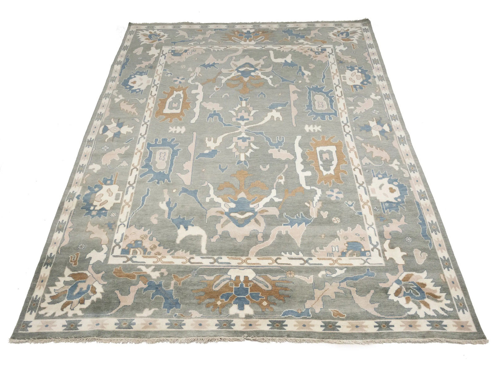 Extra Large Living Room Floral Osh Chobi Oriental Rug Colorfast Carpet 10X14 ft