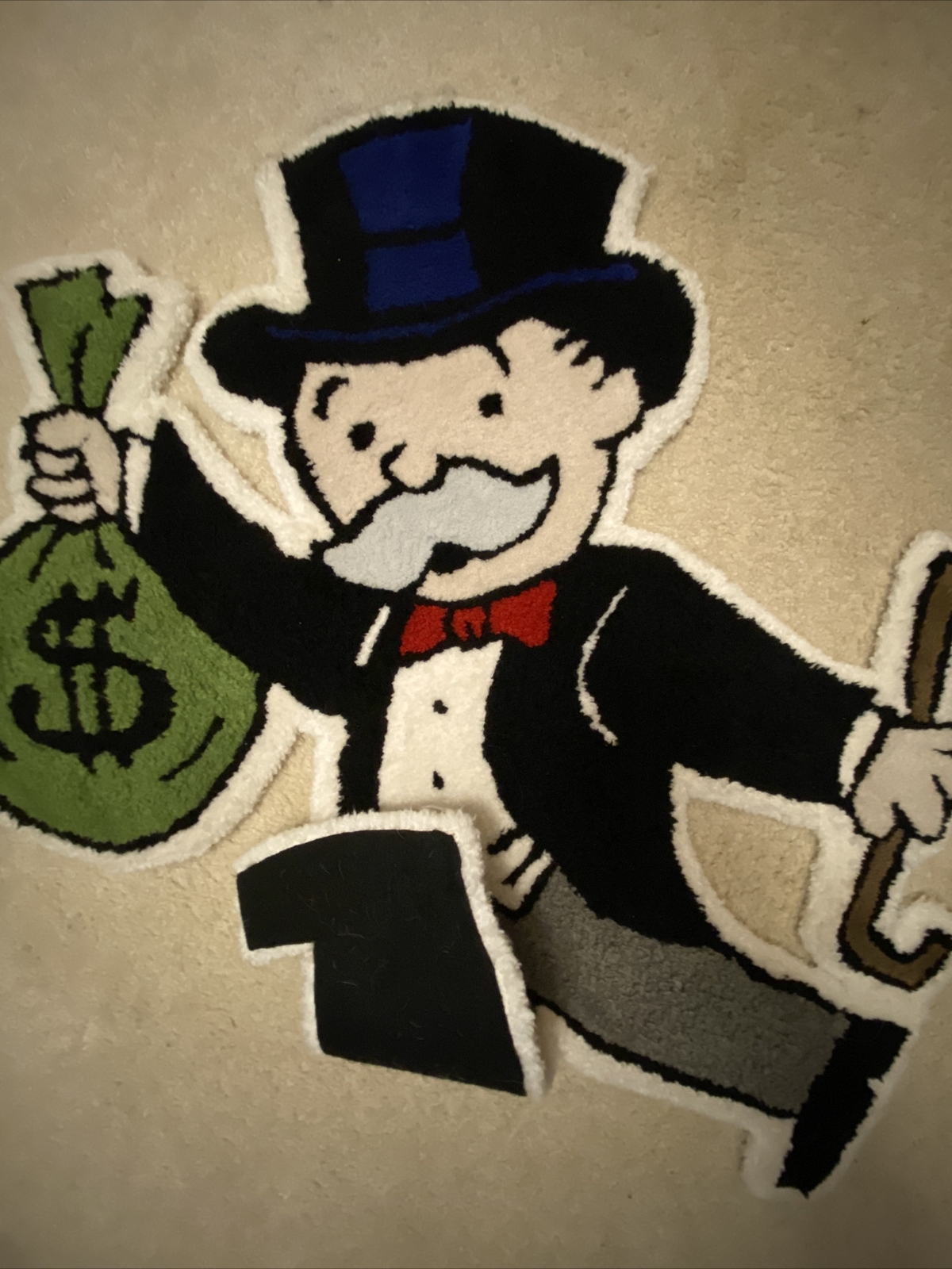 Monopoly Man – Hand Tufted Rug