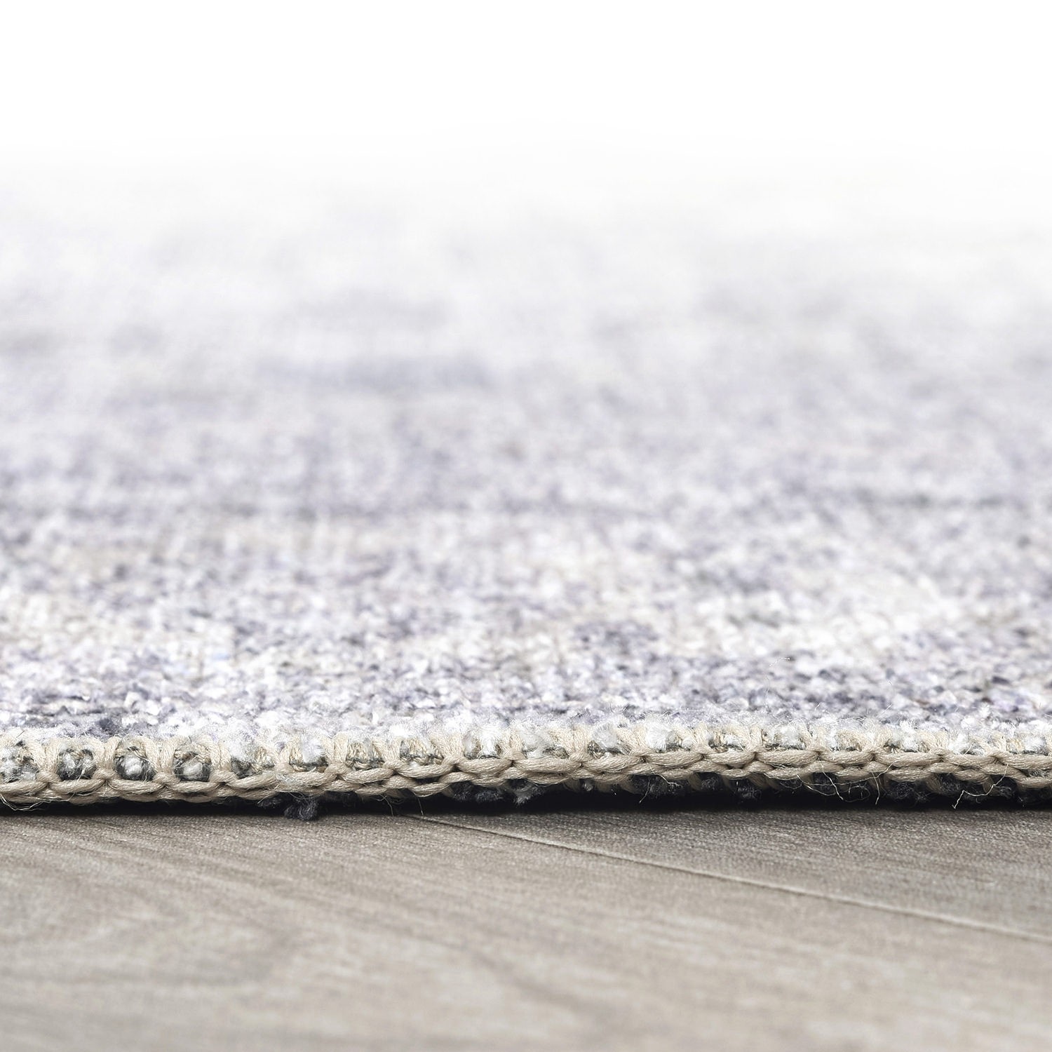 Rugshop Area Rug Transitional Distressed Vintage Machine Washable Rugs Blue 5×7
