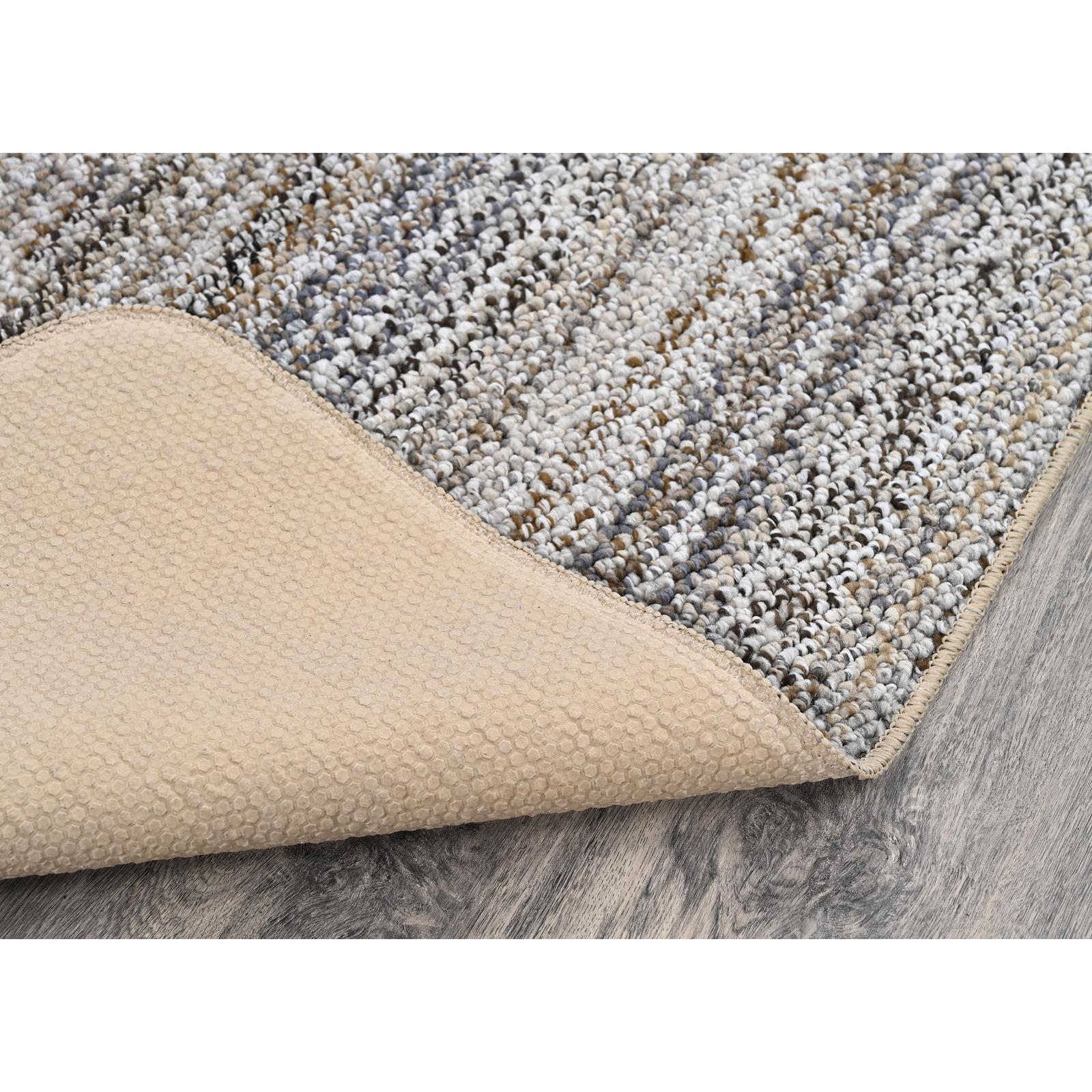 Mainstays Carnival 20 in. x 54 in. Random Earth Tone Indoor Runner Rug