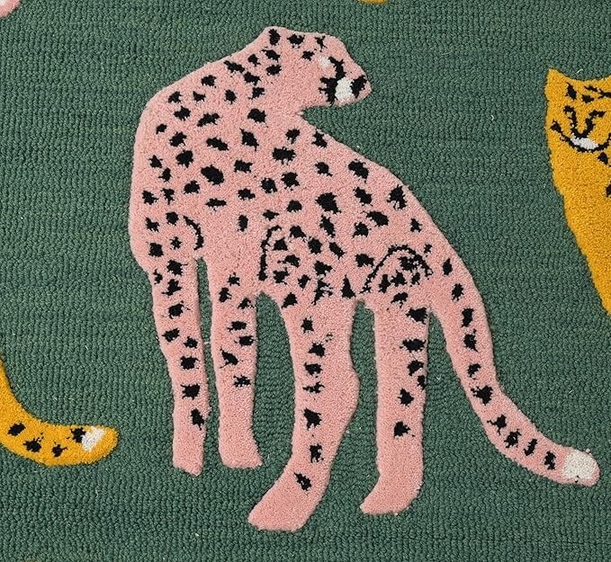 Animal Tiger Design Rug Lepard rug Woolen Area Rug 4×6. 5×8, 6×9, 8×10, 9×12 ,