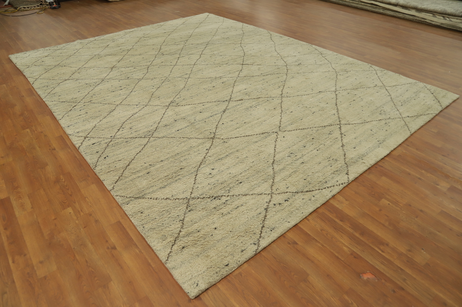 Handwoven Luxury Hand-Knotted Moroccan Indian Area Rugs for Living Room 9×12 ft
