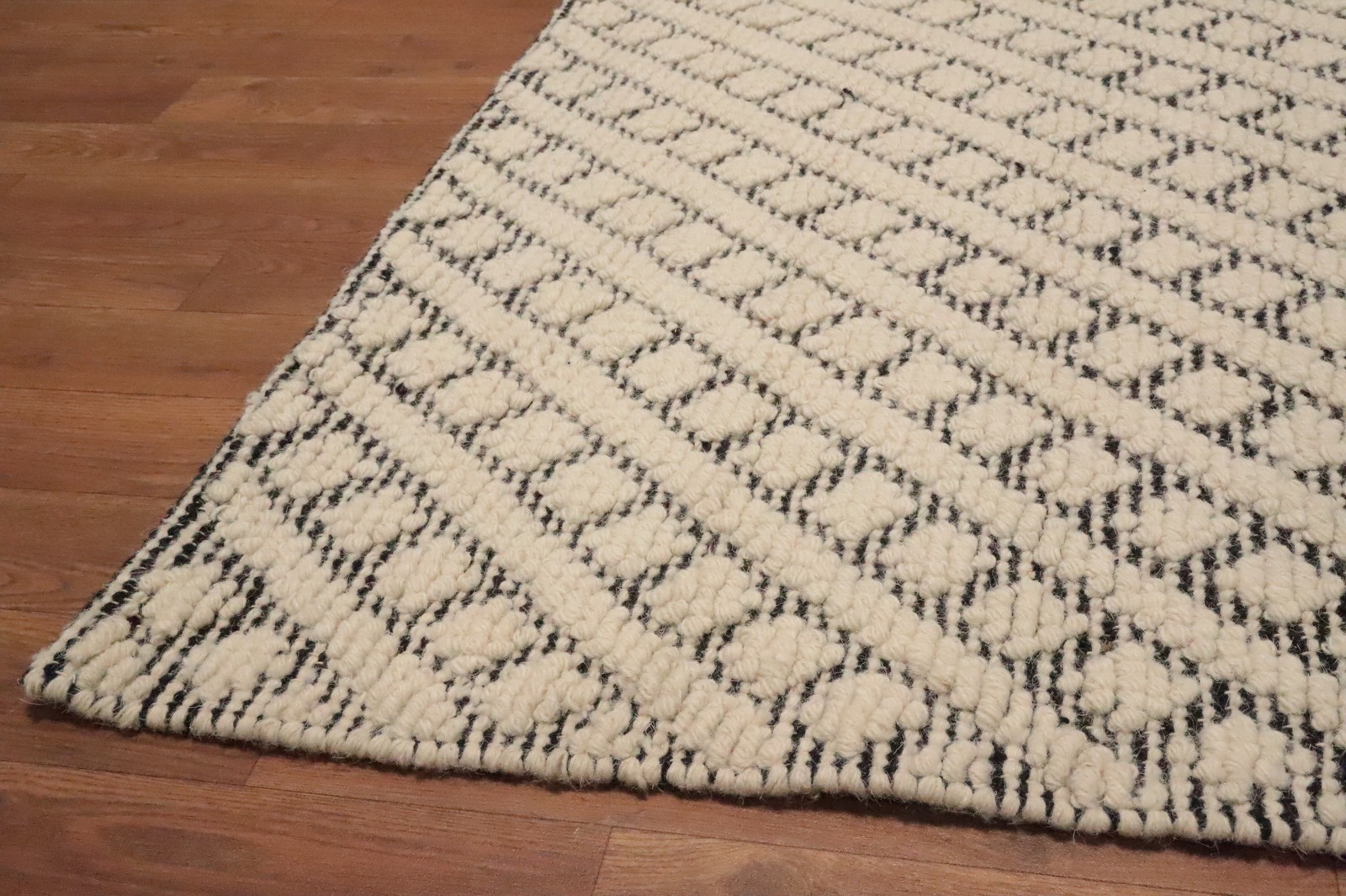 Modern Gotti Design Area Rug 6×9 Hand-knotted Wool Carpet for Living Room