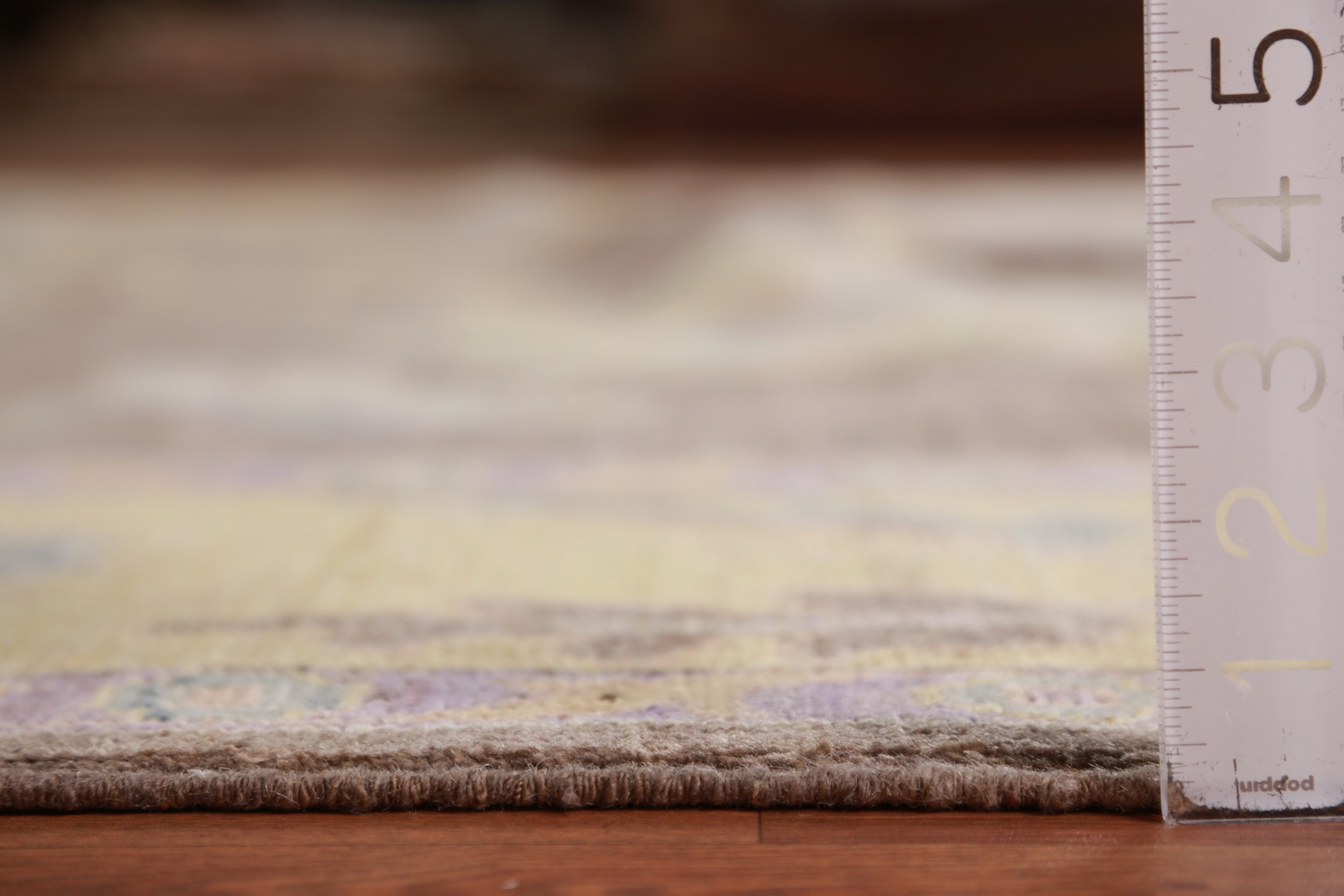 Vegetable Dye Handmade Oushak Turkish Living Room Area Rug Wool Carpet 9×12 ft