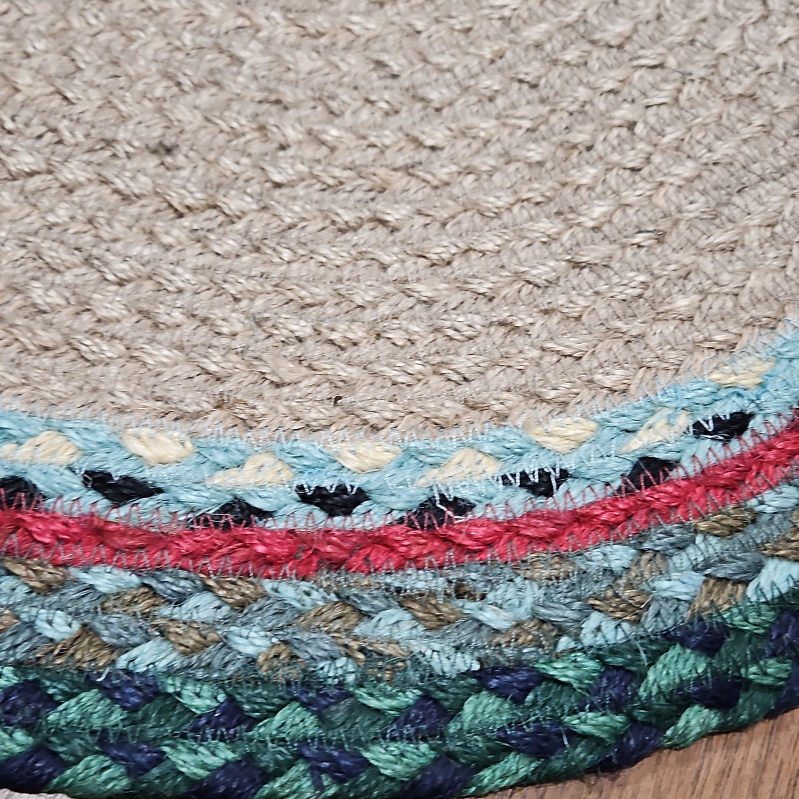 Earth Rugs OP-359 Blue Crab Oval Patch 20″ x 30″