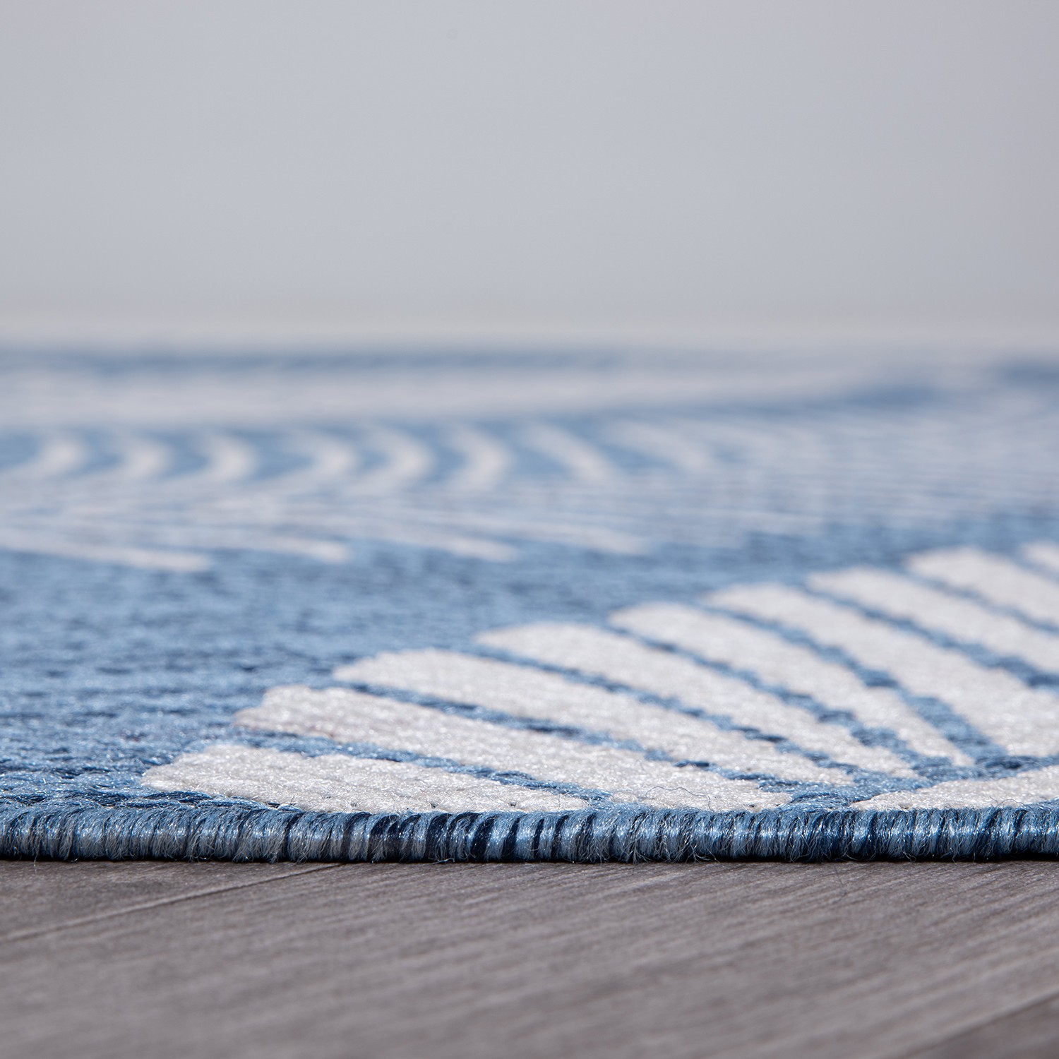 Rugshop Outdoor Rug Distressed Palm Leave Textured Indoor/Outdoor Rugs Patio Rug