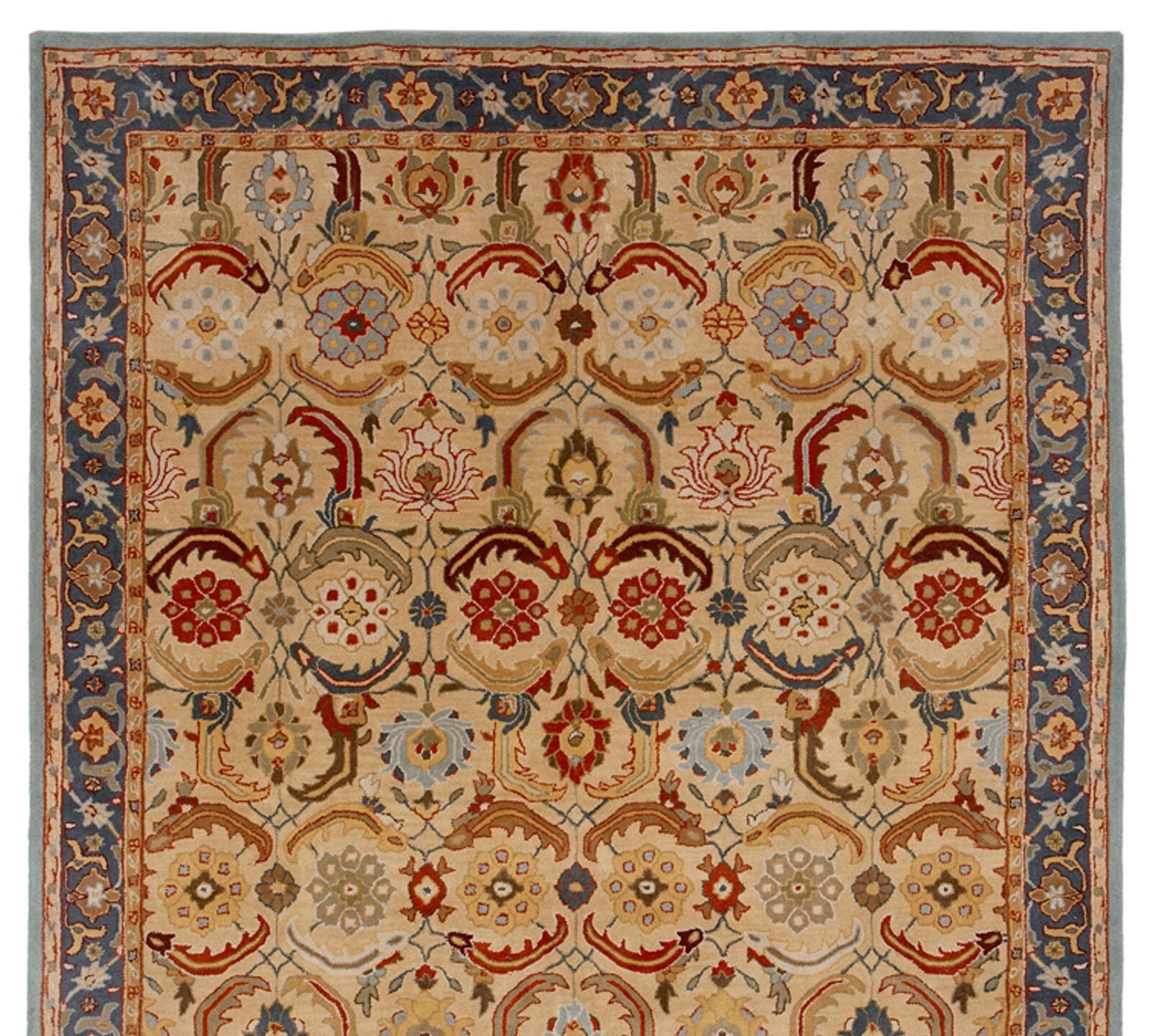 Eva Multi Colour PB Traditional Oriental Handmade Tufted 100% Woolen Area Rugs