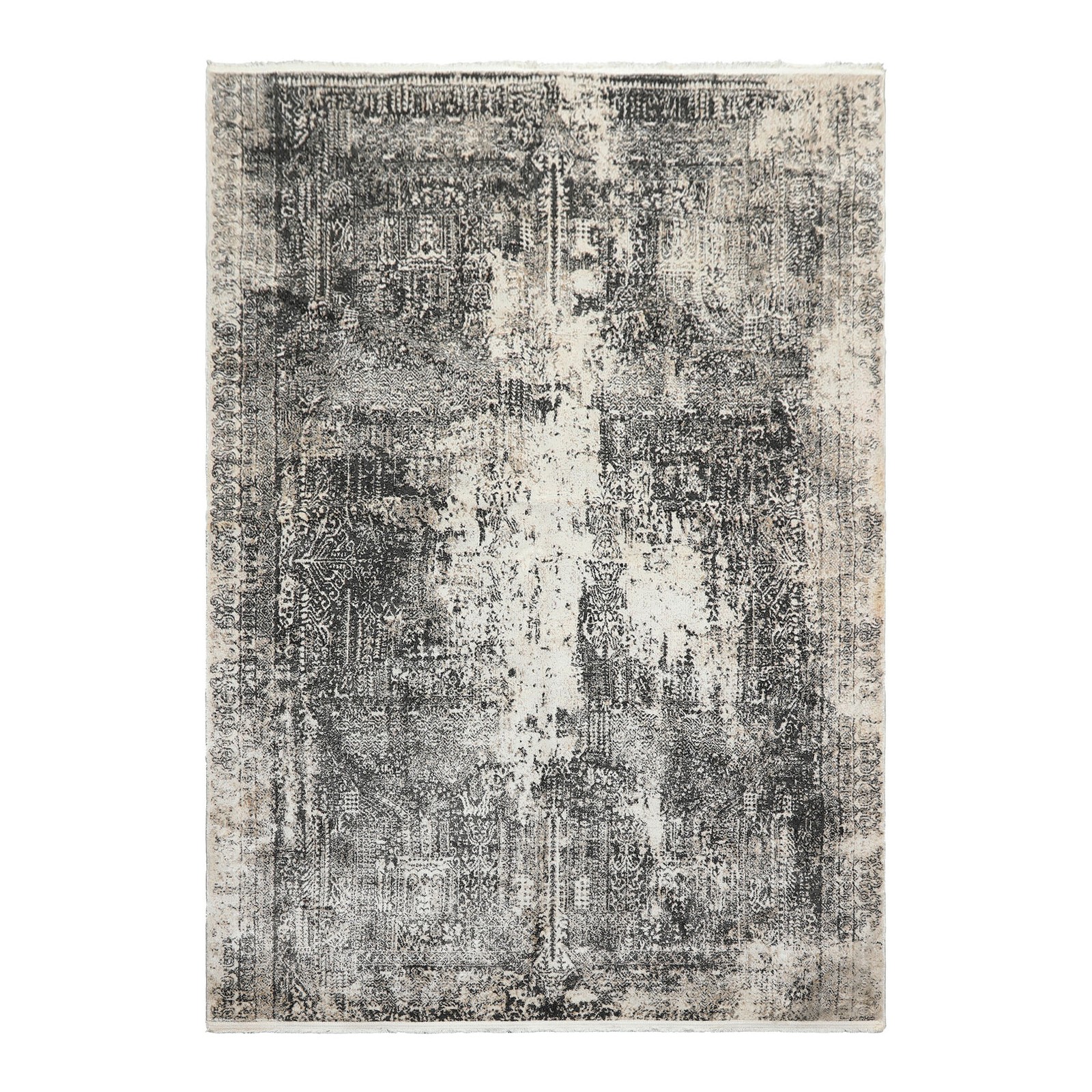 5’2”x7’4″ 100% Bamboo Silk Cream 300 KPSI Super dense pile Rug
