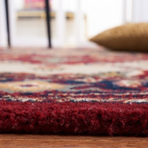 Long Runner 2’3″ x 12′ Traditional Plush Hand Tufted Wool Red Rug *FREE SHIPPING